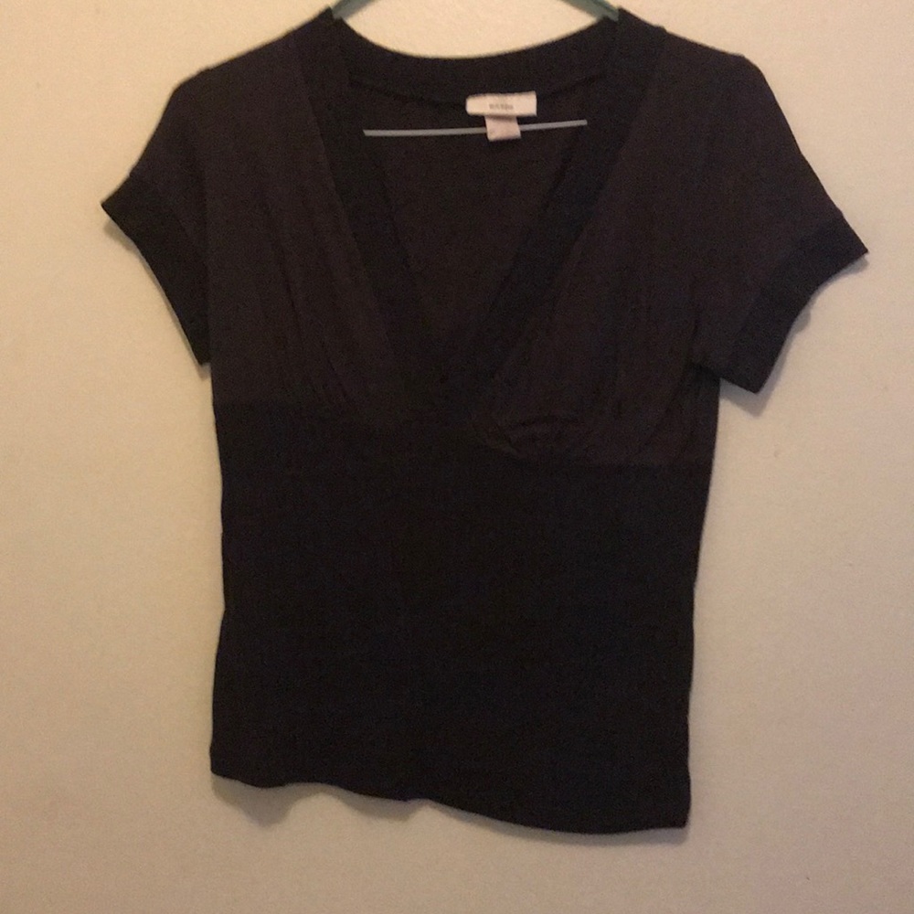 Dark brown blouse
